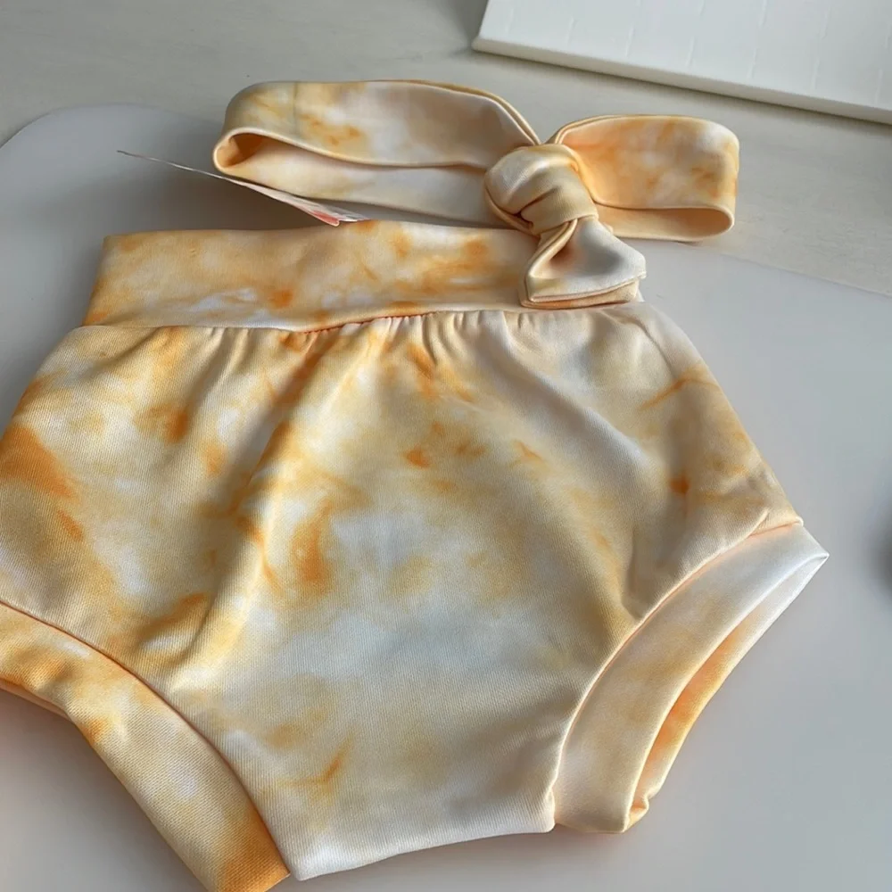 NWT Baby Bum Cover with Tie Headband Sizes 6-9 and 9-12 months